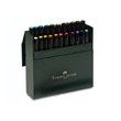 Pitt artist pen Faber Castell, zestaw 24 kolory