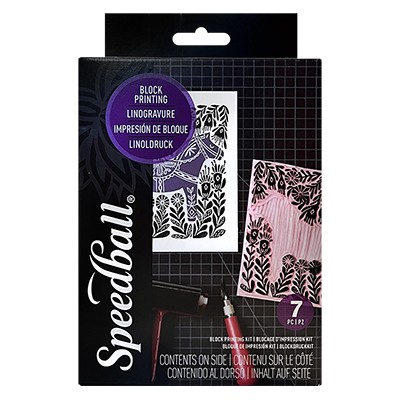 Zestaw do linorytu Starter Kit Speedball, 7 elem.