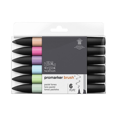 brushmarker pastel tones set