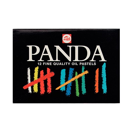 pastele olejne panda talens