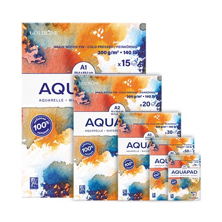 Blok akwarelowy Aquapad, 50 ark. 300 g, A6