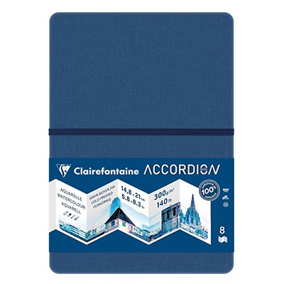 Blok Accordion Book Clairefontaine 14.8 x 21 cm