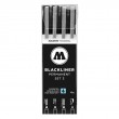 Blackliner Set 3, 4 pisaki Molotow