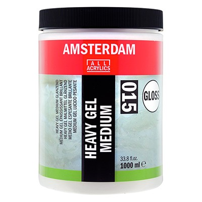 015 Heavy Gel Medium Gloss Amsterdam 1000 ml