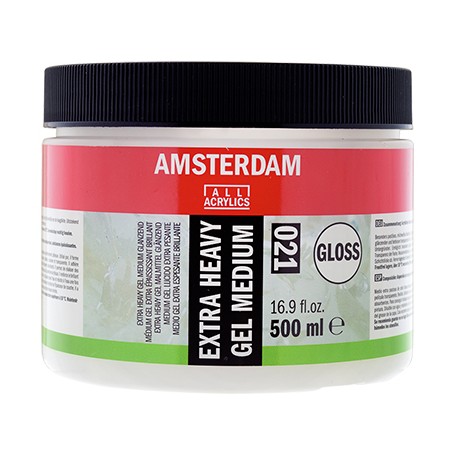 021 Gloss extra heavy gel, ekstra ciężki żel błyszczący Amsterdam 250 ml