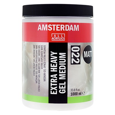 022 Matt extra heavy gel ekstra ciężki żel matowy Amsterdam 1000 ml