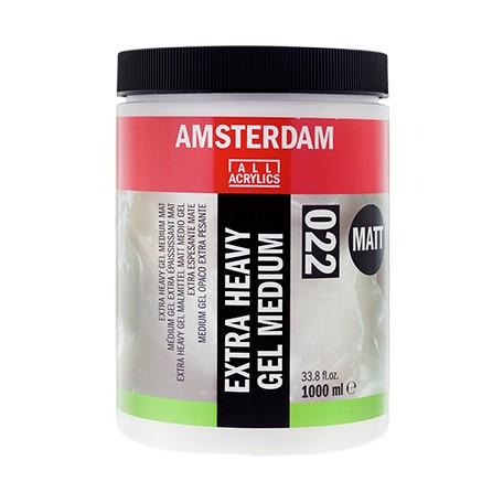 022 Matt extra heavy gel ekstra ciężki żel matowy Amsterdam 1000 ml