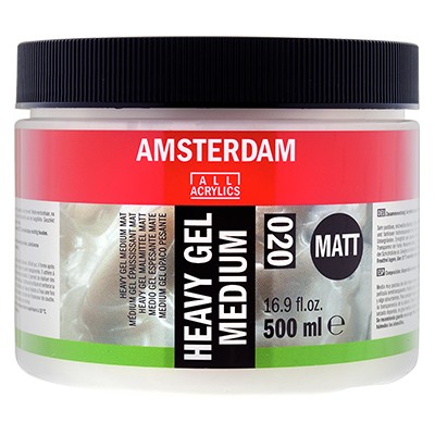 020 Matt heavy gel ciężki żel matowy Amsterdam 500 ml