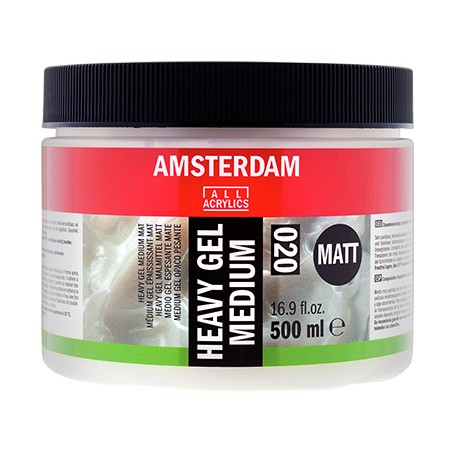 020 Matt heavy gel ciężki żel matowy Amsterdam 500 ml