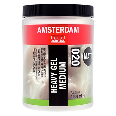020 Matt heavy gel ciężki żel matowy Amsterdam 1000 ml