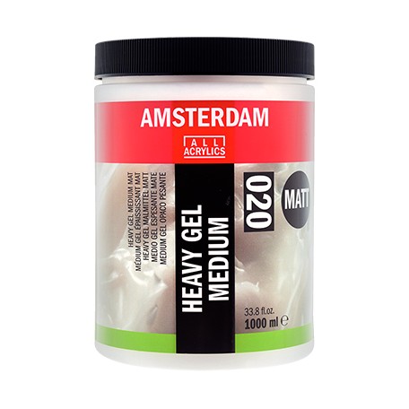 020 Matt heavy gel ciężki żel matowy Amsterdam 1000 ml