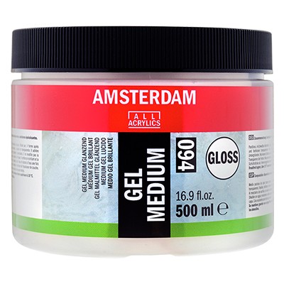 094 Medium żelowe błyszczące Amsterdam 500 ml