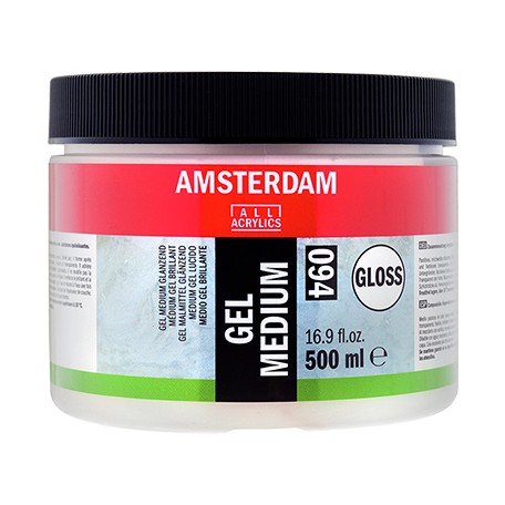 094 Medium żelowe błyszczące Amsterdam 500 ml