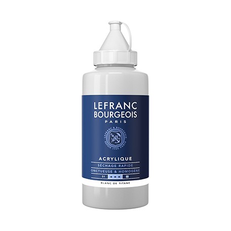 008 Titanium White, farba akrylowa Lefranc & Bourgeois, 750 ml