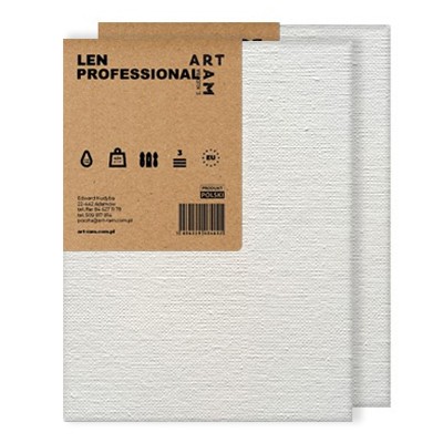 70 x 100 cm, podobrazie lniane Professional, 2–pak