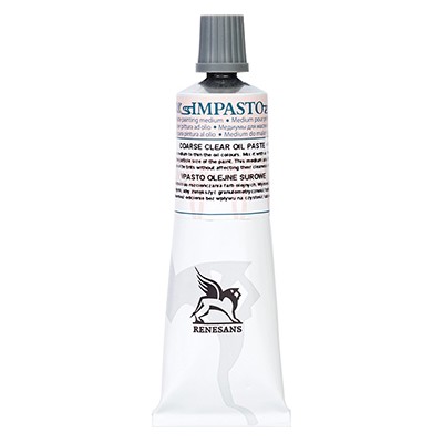 Impasto surowe do farb olejnych Renesans, 60 ml