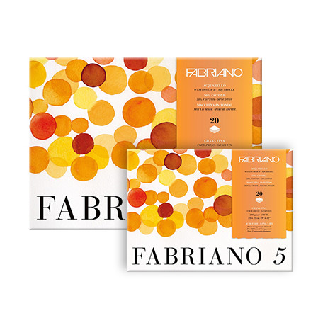 Blok akwarelowy Fabriano 5 CP 300g/m², 20 ark. 36 x 51 cm