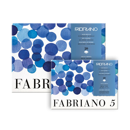 Blok akwarelowy Fabriano 5 Rough 300g/m², 20 ark. 36 x 51 cm