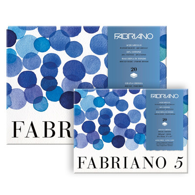 Blok akwarelowy Fabriano 5 Rough 300g/m² 20 ark. 31 x 41 cm