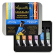 Metaliczne farby akwarelowe L'Aquarelle Sennelier, 6 x 10 ml