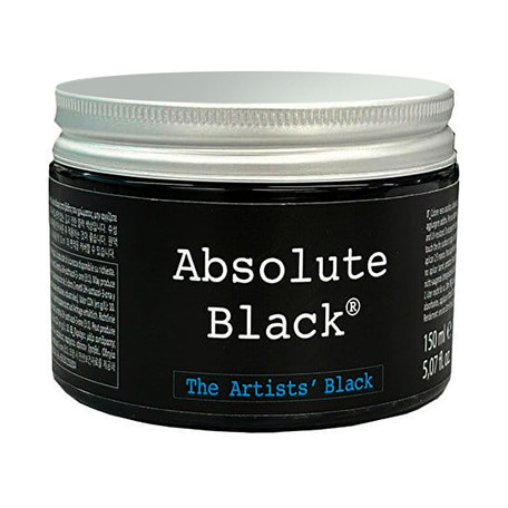 Farba akrylowa Absolute Black extra matowa, 150 ml