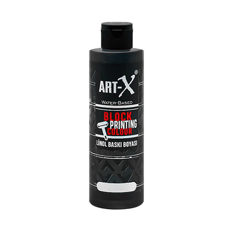 Black – wodna farba do linorytu ART-X Rich 240 ml