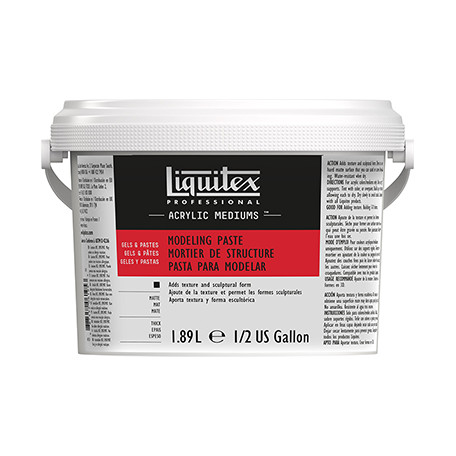 Modeling paste, Liquitex 1.89 l