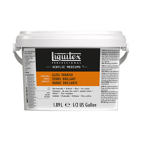 Werniks błyszczący do farb akrylowych, Liquitex 1.89 l