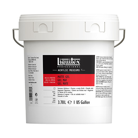 Matte gel, żel medium matowe, Liquitex 3.78 l