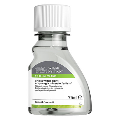 Biały spirytus do farb olejnych i alkidowych, W&amp;N, 75ml