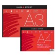 Daler-Rowney Series A, blok do markerów i pisaków A2, 50ark. 70g