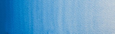 137 Cerulean blue, akwarela Professional, półkostka
