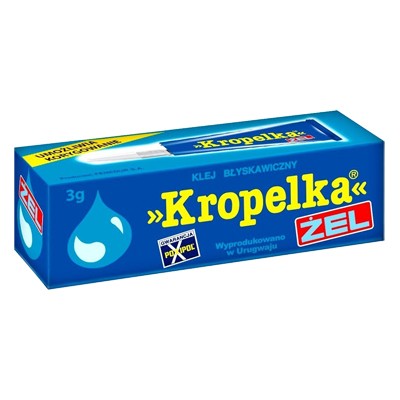 Klej błyskawiczny w żelu "Kropelka" 3ml