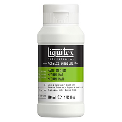 Medium matowe do farb akrylowych, Liquitex 118ml