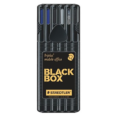 Triplus mobile office Black Box, zestaw piśmienniczy Staedtler 6