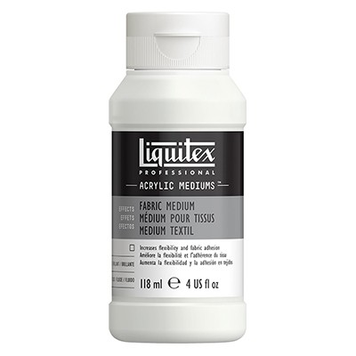 Medium do farb akrylowych, Fabric medium, Liquitex 118ml