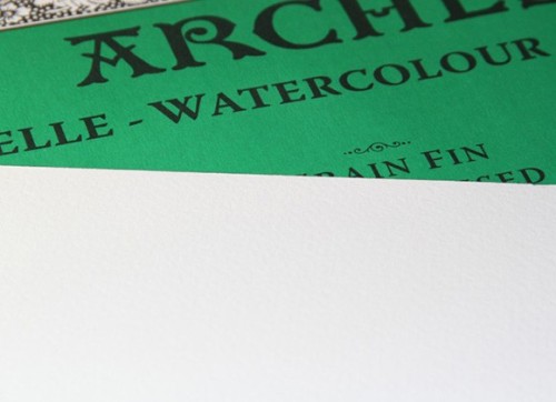 Papier Arches CP, Bright White, 300g 56x76cm, 10 ark.
