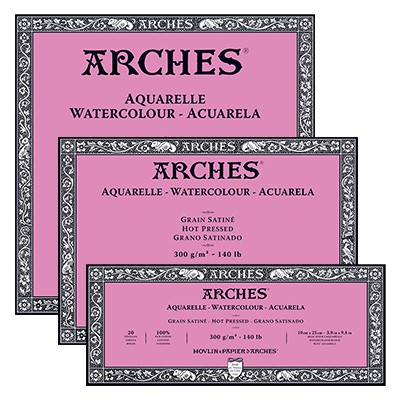 Blok Arches HP 300g 20ark. 23 x 31 cm