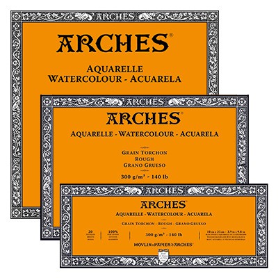 Blok Arches RGH 300g 20ark. 20 x 20 cm