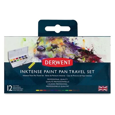 Inktense Paint Pan Set 1, 12 kol.
