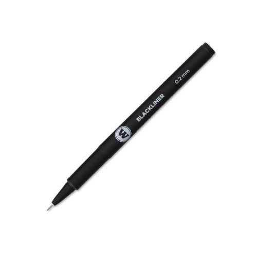 0.2 Blackliner, cienkopis Molotow