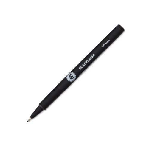 1.0 Blackliner, cienkopis Molotow