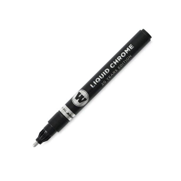 2 mm Liquid Chrome Molotow