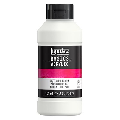 Matowy fluid do akryli, Liquitex 250 ml