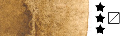 Aquarius 124 Cyprus Raw Umber Brownish, akwarela Szmal