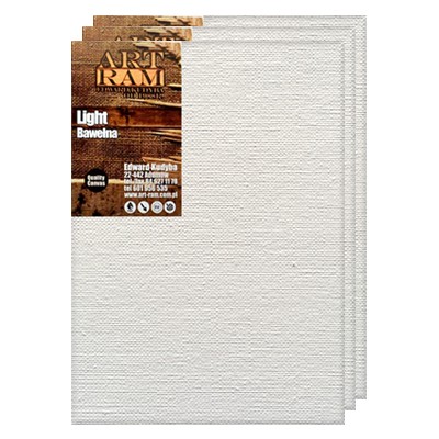 60 x 80 cm, podobrazie bawełniane Light 2+1