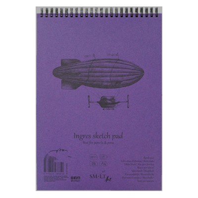 Szkicownik Ingres na spirali A4 SMLT 130 g