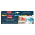 Inktense paint pan Studio Set Derwent, 24 kol.