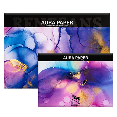 Blok papieru Aura Renesans, 300 g, A3, 10 ark.