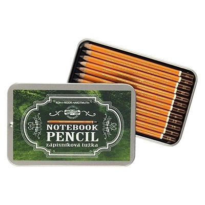 Ołówki grafitowe mini Koh-I-Noor, metalowe etui
